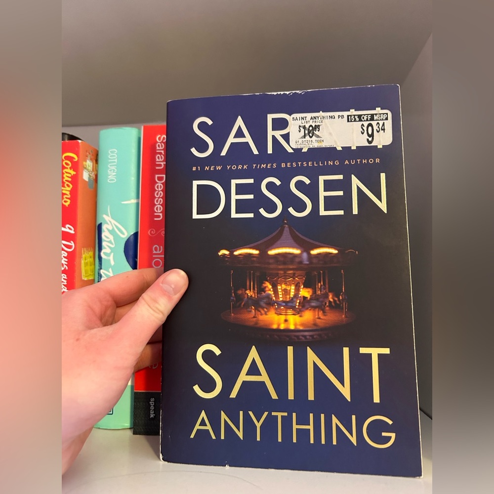 saint anything by sarah dessen